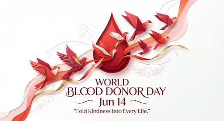 World Blood Donor Day 2026 Medical Awareness Design - Free World Blood Donor Day 2026 Download