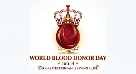 World Blood Donor Day 2026 Royalty Free Vector - Free World Blood Donor Day 2026 Download