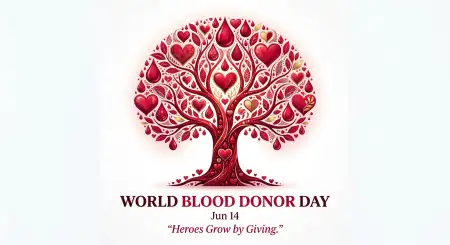 World Blood Donor Day 2026 Save Lives Donate Blood Creative Poster - Free World Blood Donor Day 2026 Download