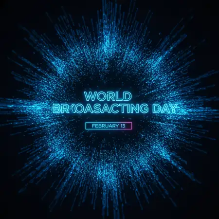 World Broadcasting Day Creative Ad Design - Free World Broadcasting Day Download