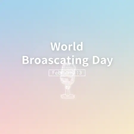 World Broadcasting Day Event Invitation Template - Free World Broadcasting Day Download