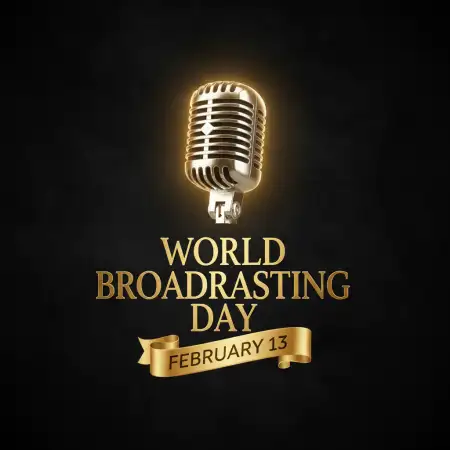 World Broadcasting Day Global Radio Celebration - Free World Broadcasting Day Download