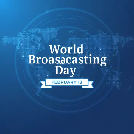 World Broadcasting Day Live Streaming Background - Free World Broadcasting Day Download