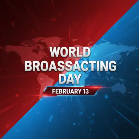 World Broadcasting Day Tv Studio Background - Free World Broadcasting Day Download