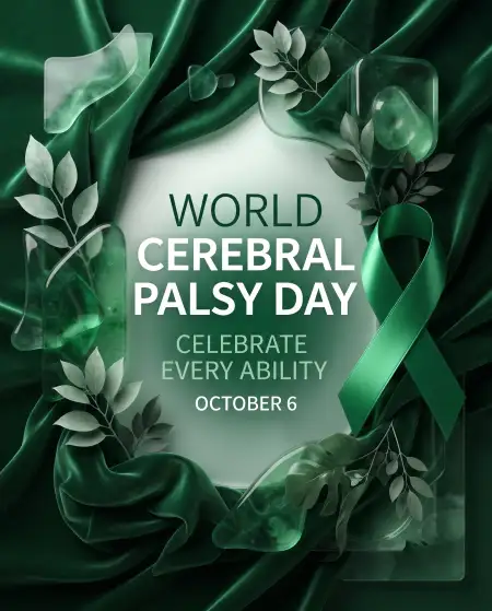 world cerebral palsy day awareness background 2026 - World Teachers Day 2026 Background