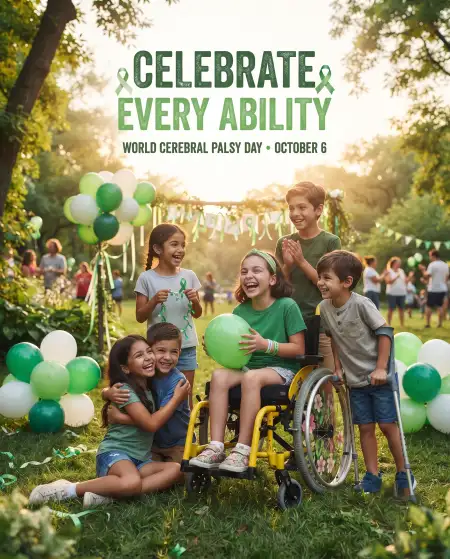 world cerebral palsy day banner 2026 - World Cerebral Palsy Day Significance 2026