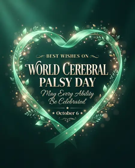 world cerebral palsy day inspirational wishes 2026 - World Smile Day 2026 Wishes