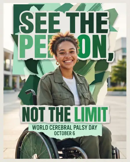 world cerebral palsy day poster 2026