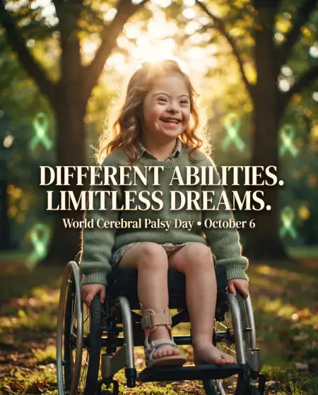 world cerebral palsy day social media post 2026
