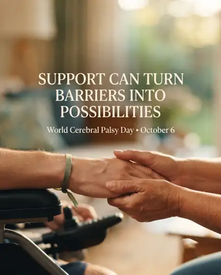 world cerebral palsy day support messages 2026