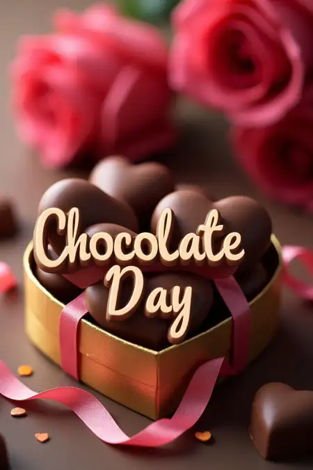 World Chocolate Day Banner Desig...