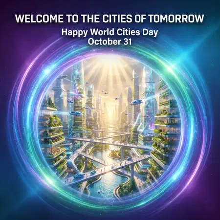 world cities day 2026 october 31 wishes