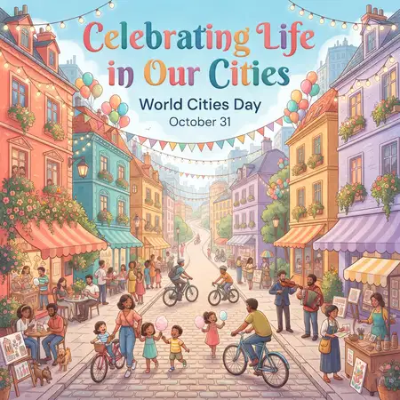world cities day 2026 urban life celebration