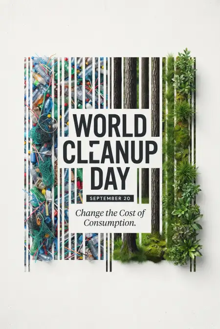 World Cleanup Day 2026 Greeting Card