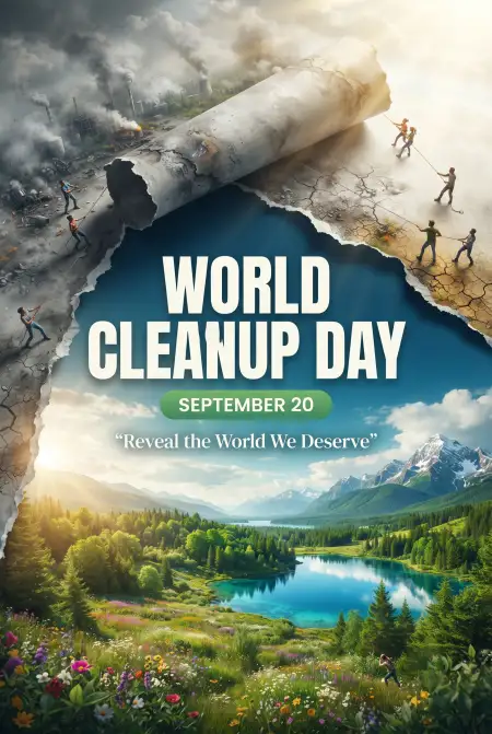 world cleanup day 2026 images - World Laughter Day 2026
