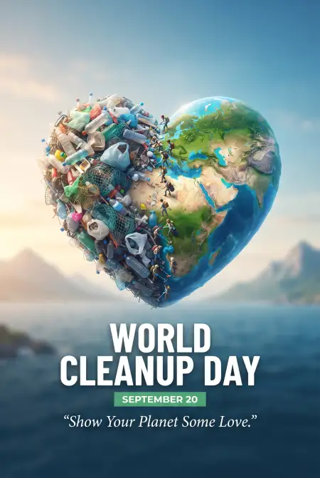 world cleanup day make the world cleaner