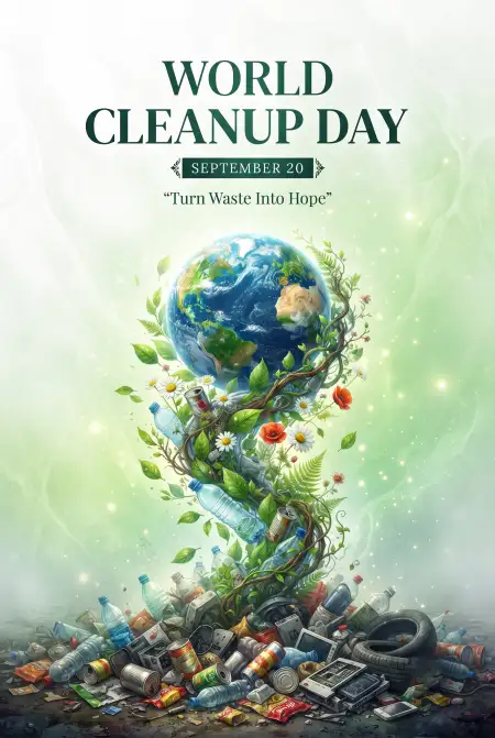 world cleanup day poster design ideas