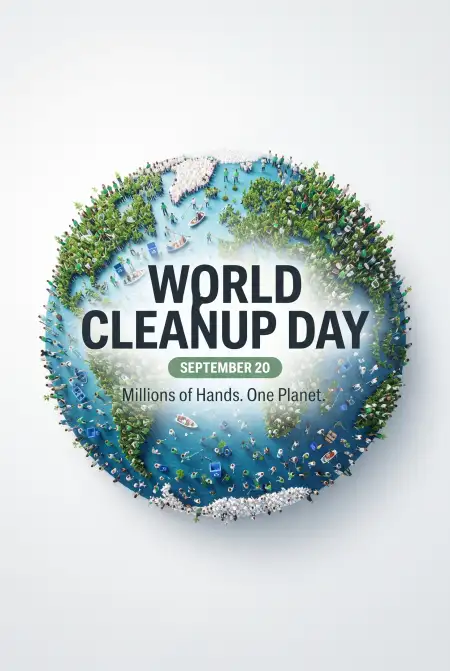world cleanup day school celebration ideas