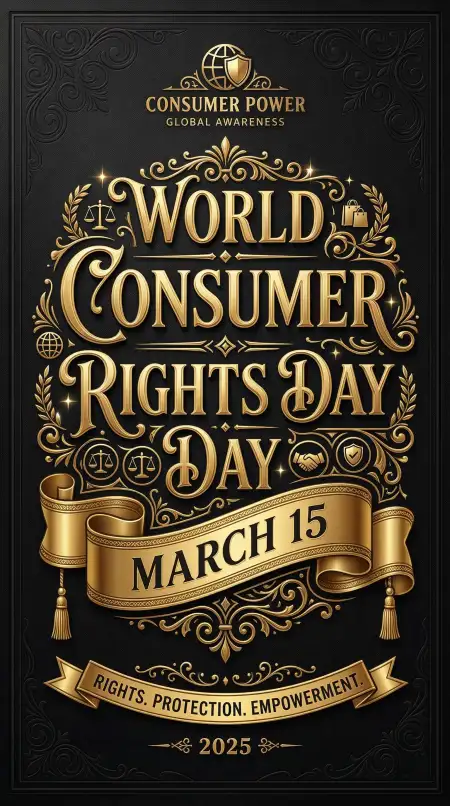 World Consumer Rights Day Creative Poster Free Download - Free World Consumer Rights Day Download