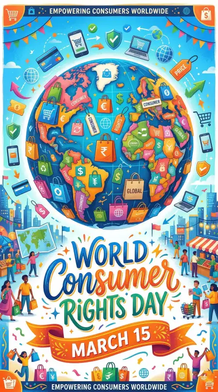 World Consumer Rights Day Global Awareness Poster - Free World Consumer Rights Day Download
