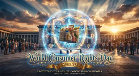 World Consumer Rights Day Global Consumer Protection Banner - Free World Consumer Rights Day Download