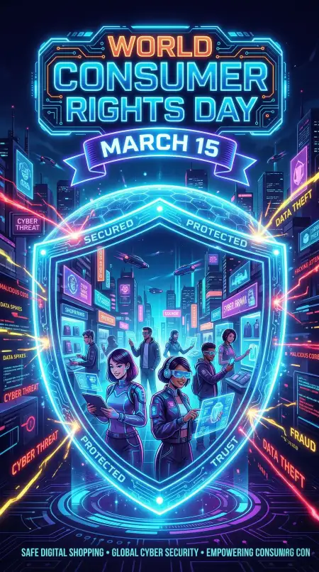 World Consumer Rights Day Safety Awareness Poster - Free World Consumer Rights Day Download