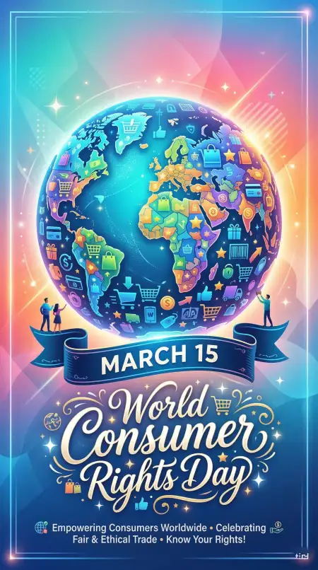 World Consumer Rights Day Vector Illustration - Free World Consumer Rights Day Download