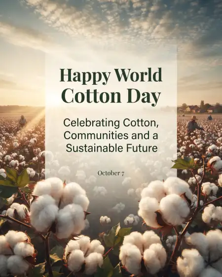 world cotton day quotes 2026