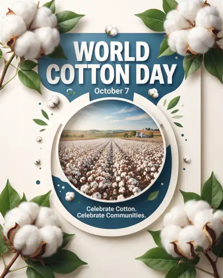 world cotton day wishes for agriculture community