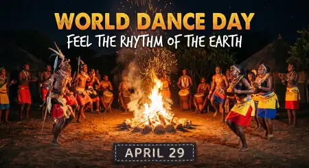 Free World Dance Day 2026 Date And Theme Transparent PNG Download