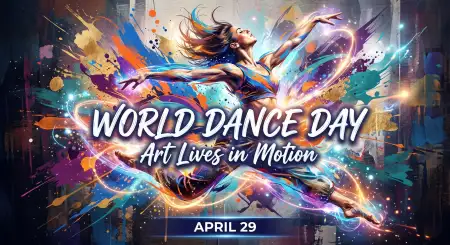 Free World Dance Day Banner Png Free Transparent PNG Download