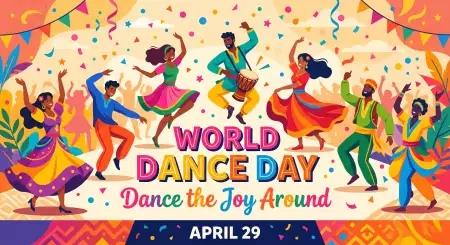 Free World Dance Day Celebration Ideas 2026 Transparent PNG Download