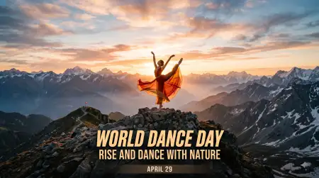 Free World Dance Day Hindi Quotes Transparent PNG Download