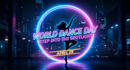 Free World Dance Day Instagram Captions Transparent PNG Download
