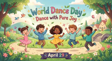 Free World Dance Day Speech For School 2026 Transparent PNG Download