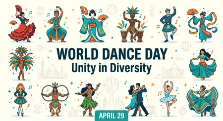 Free World Dance Day Speech For Students 2026 Transparent PNG Download