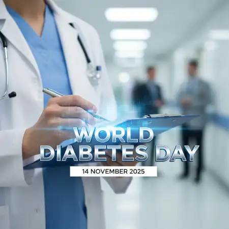 World Diabetes Day 2025 Awareness Ribbon Png - Free World Diabetes Day 2025 Download