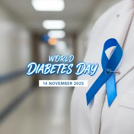 World Diabetes Day 2025 Awareness Ribbon - Free World Diabetes Day 2025 Download