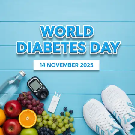 World Diabetes Day 2025 Awareness Social Post Idea - Free World Diabetes Day 2025 Download