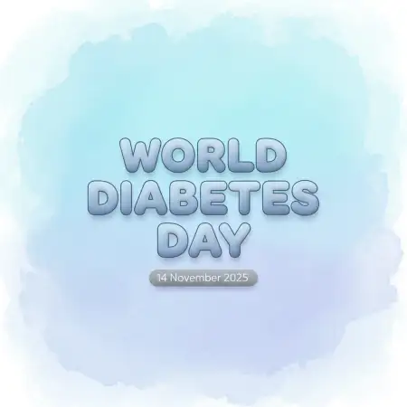 World Diabetes Day 2025 Blue Circle Png Design - Free World Diabetes Day 2025 Download