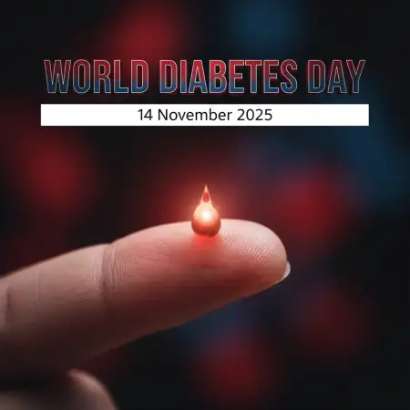 World Diabetes Day 2025 Facebook Cover Photo - Free World Diabetes Day 2025 Download