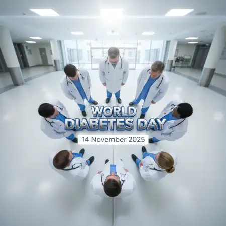 World Diabetes Day 2025 Instagram Post Template - Free World Diabetes Day 2025 Download