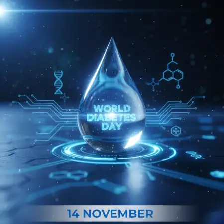 Free World Diabetes Day Logo Meaning And Color Background Download