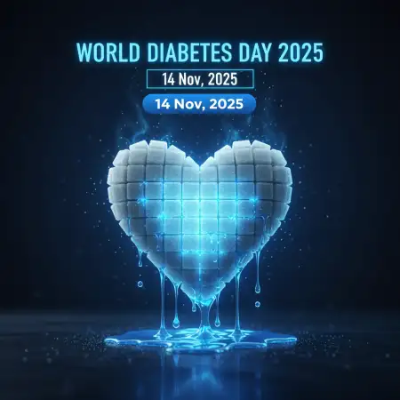 World Diabetes Day Ppt Presentation Ideas - Free World Diabetes Day Download
