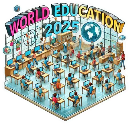 world education day 2025 png for charity events