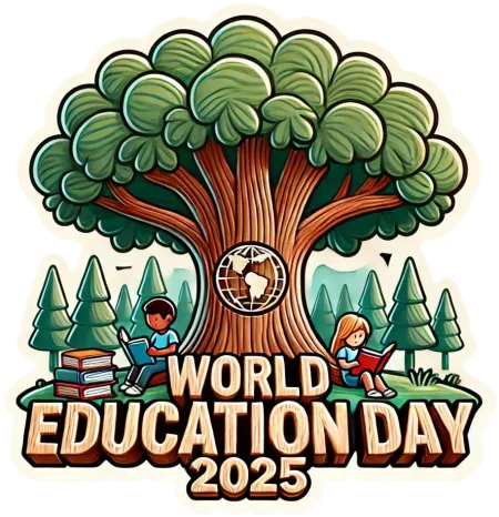 world education day 2025 png highlighting education equality