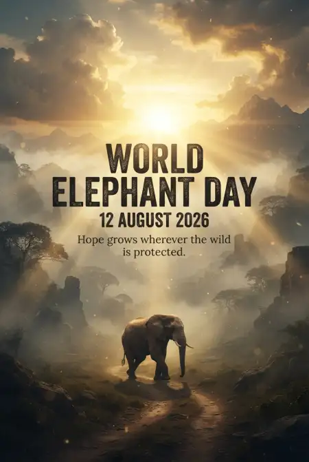 World Elephant Day 2026 Instagram Post - Free World Elephant Day 2026 Download
