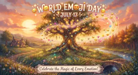Free World Emoji Day 2026 Theme Image Download