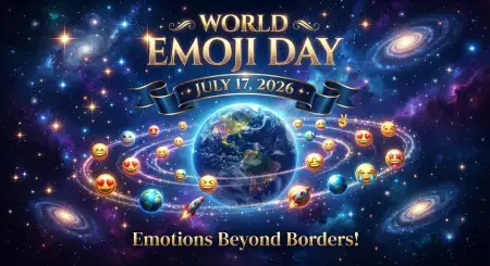 Free World Emoji Day 2026 Image Download
