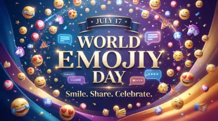 Free World Emoji Day Branding Inspiration Image Download